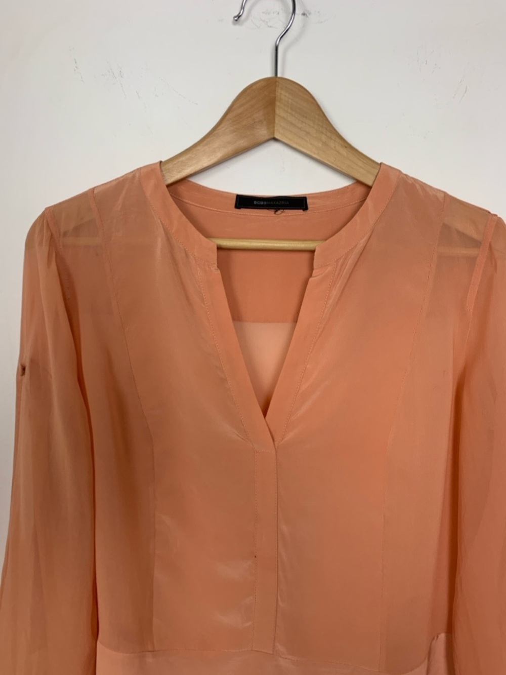 BCBGMAXAZRIA Silk Blouse - Picture 3 of 9